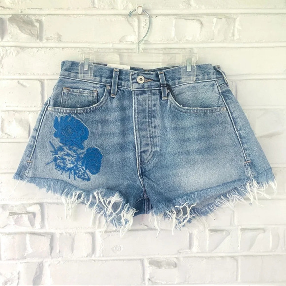 Levi's Made & Crafted Cheeky High Rise Denim Short - Picture 2 of 8